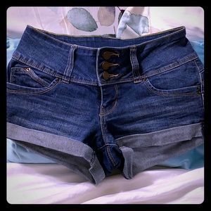 YMI denim shorts
